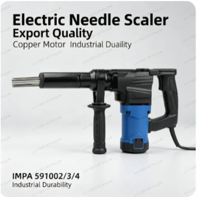 TD-53E 1100W Needle Derusting Gun Electric Jet Chisels Hand-Held Electric Needle Scaler Rust Removal Cleaning Machine New