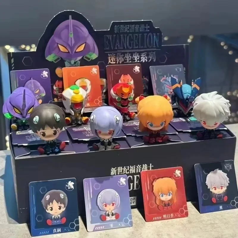Nova venda genuíno novo século eva mini sentado bonito grão série eva brinquedos na moda coletar decoração caixa cega presente do feriado