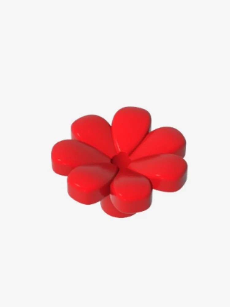 10pcs Building block part 32606 compatible with seven petal small flower accessories, gifts, toys, science and education