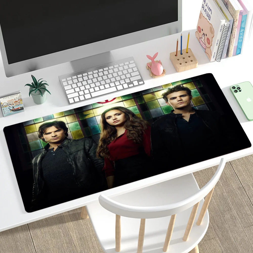 The Vampire Diaries Mousepad Mouse Mat Desk Mat With Pad Gaming Accessories Prime Gaming XXL Keyboard Pad Padding Mat