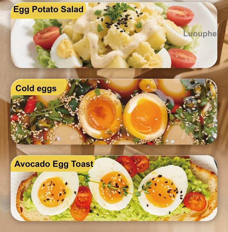 다기능 계란 밥솥 100W 저전력 기숙사 미니 아침 식사 기계 홈 자동 전원 끄기 전기 스티머 주방 도구