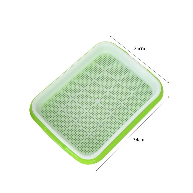 Microgreens Sprouter Tray Hydroponic / Sprouting Tray For Sprout Horticultural Hydroponic Systems Tray Garden Nursery Potted