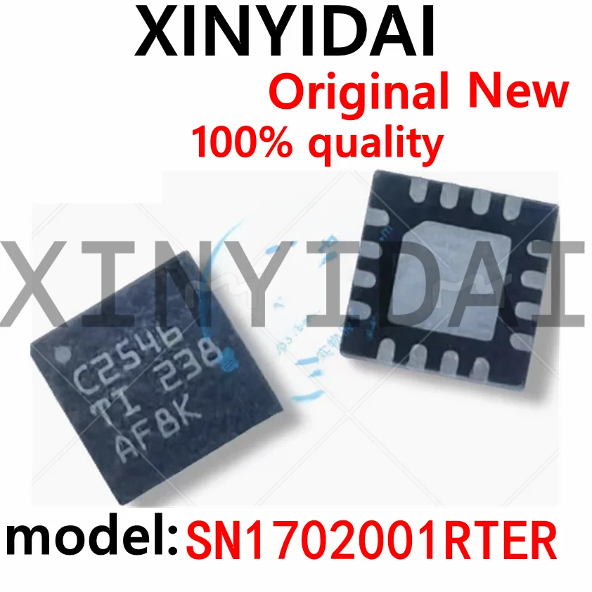 2PCS SN1702001RTER TPS2546RTER C2546 2546 48BAA WQFN-16 USB power switch IC chip