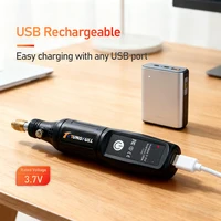 TUNGFULL Cordless Mini Rotary Tool Kit USB Rechargeable Grinder Pen Set For DIY Polishing Drilling Carving Craft Work 3