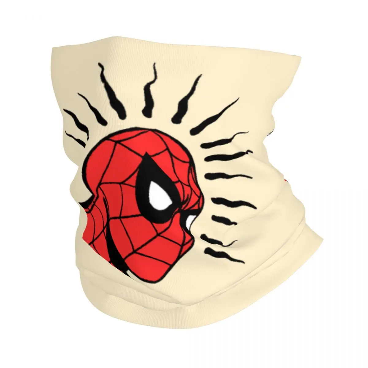 Spider Sense Bandana Neck Cover Printed Motor Motocross Marvel Spider Man Film Face Mask Cycling Scarf Hiking Unisex Adult