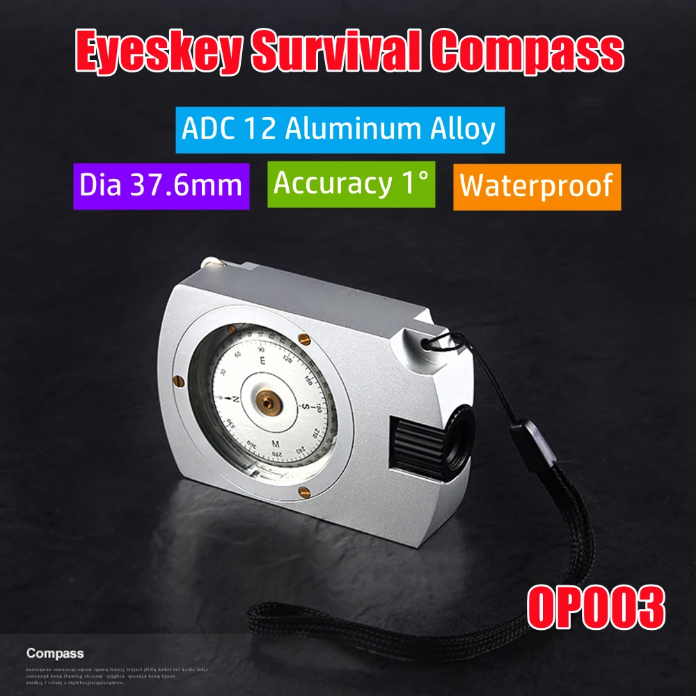 Bússola Multifuncional Digital Portátil Camping e Caminhadas Mapa Distância Medição Calculadora Outdoor Survival Compass Upgrade