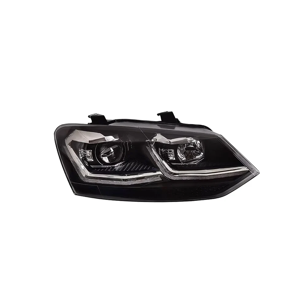 

ATV&UTVLED Car Front Headlight Assembly for VW Polo 2011-2018 Modified Golf 7.5 Style Headlamps Plug and Play Auto Tools Accesso