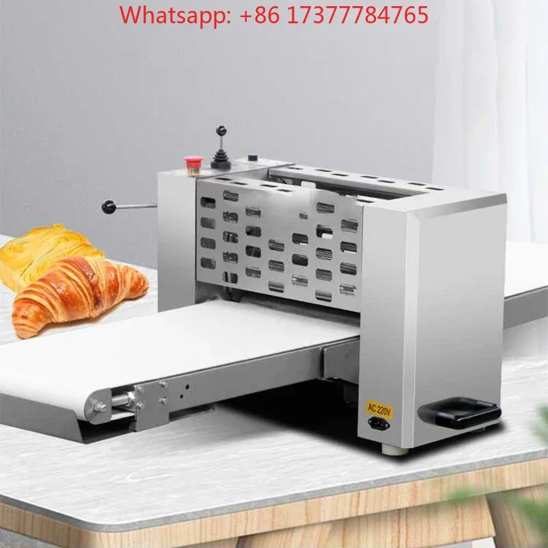 Shortening Machine Commercial tabletop puff pastry machine  tart puff pastry machine Small folding bread dough pressing