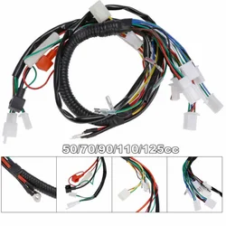 Universal Motorcycle Electric Wiring Harness Accessories For Chinese ATV UTV Quad 4 Wheeler 50/70/90/110cc/125cc