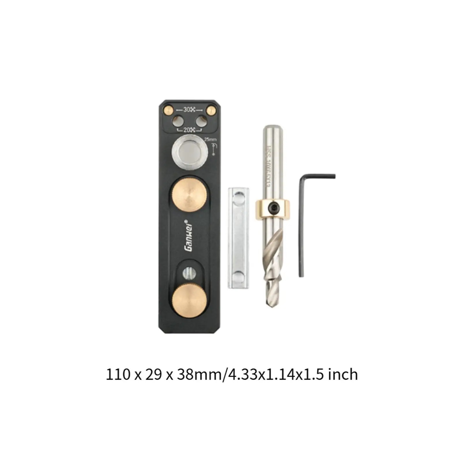 

Drill Positioning Tool Adjustable Punch Locator Vertical Bit Guide Hole Punching Tool Aluminum Alloy Fixture for DIY Hand Drill