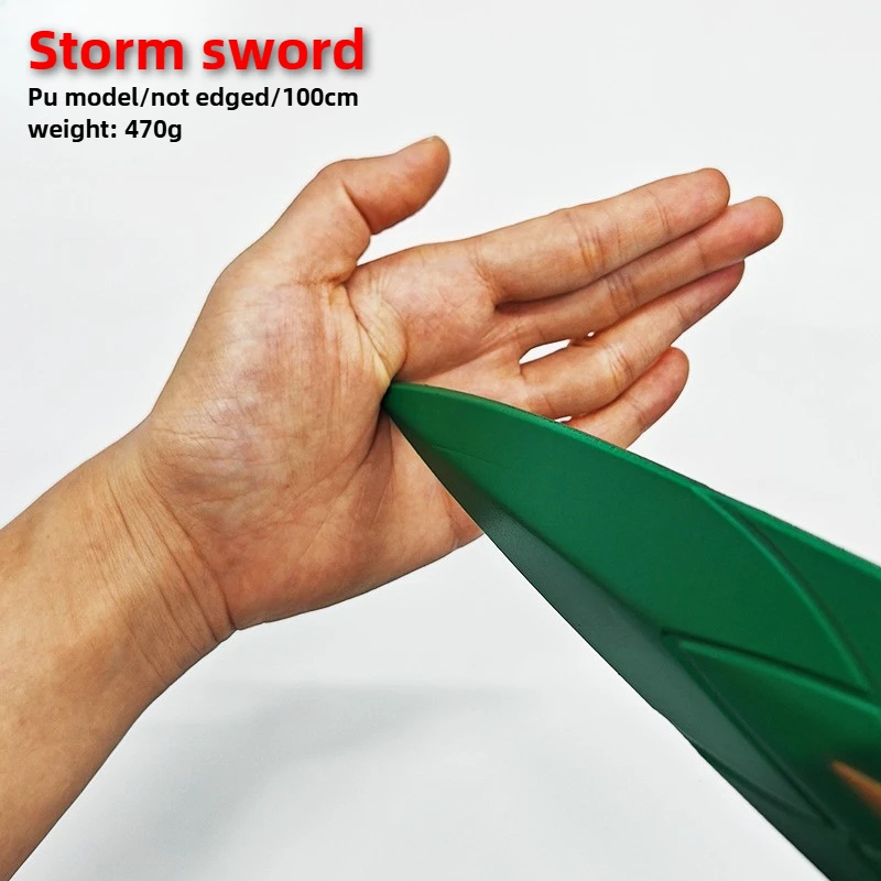 100 センチメートルカルタイストーム剣アニメゲーム周辺機器 PU おもちゃの剣ハロウィンコスプレ小道具武器モデルデスクトップ装飾少年ギフト
