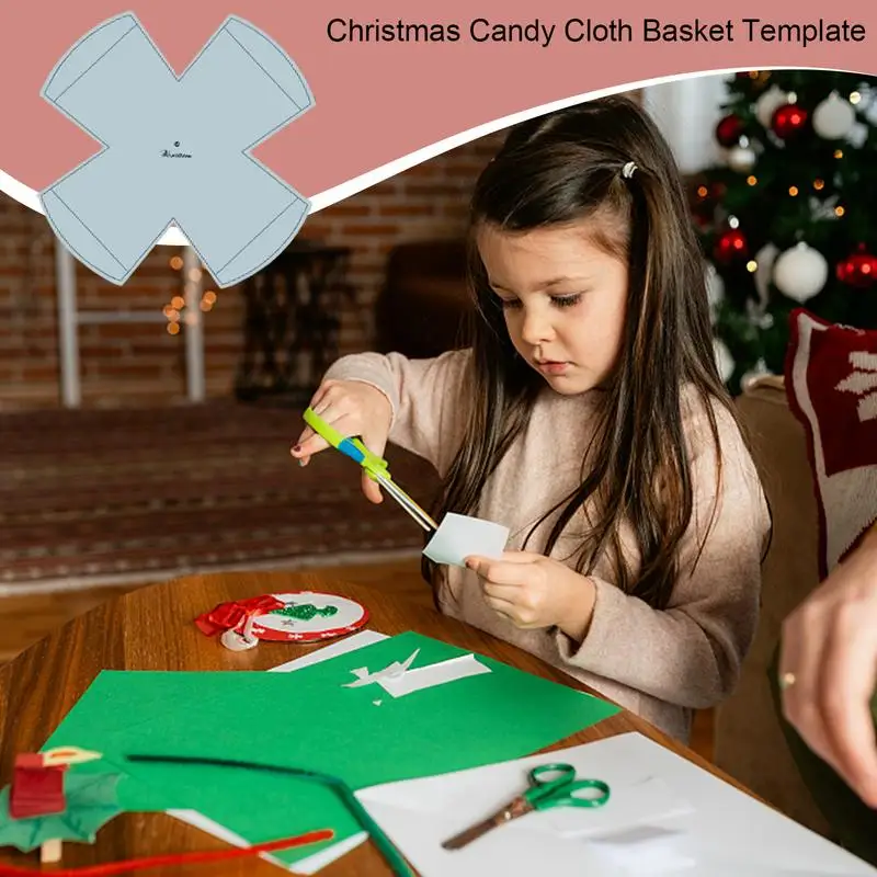 Basket Bag Pattern Template Portable Sewing Pattern Template Christmas Basket Template Cutting Ruler Sewing Machine Ruler For