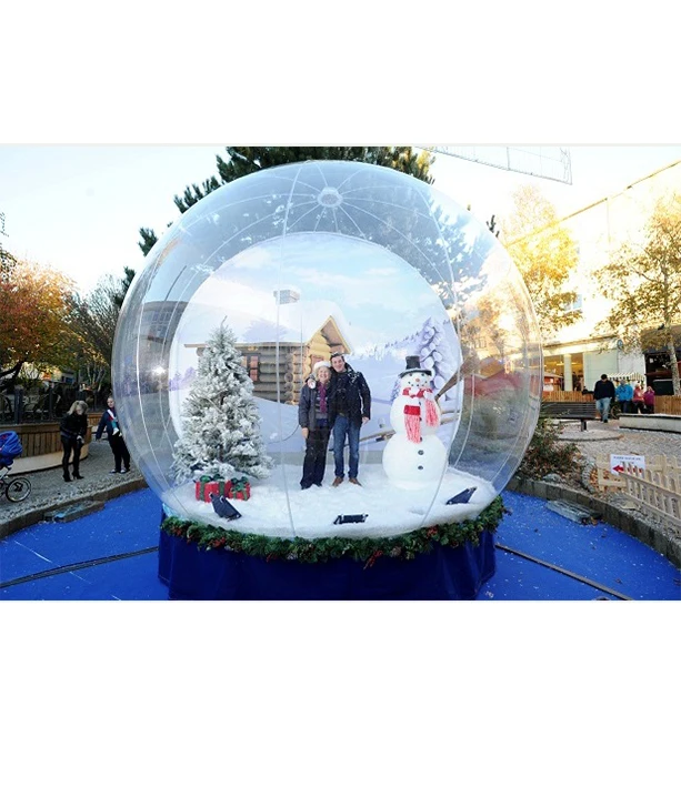 Inflatable Bubble Dome Tent, Large Transparent Camping Shelter, Outdoor Party Glamping Garden Event Family Use