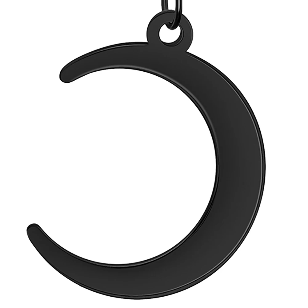 Kkjoy Edelstahl Neue Design Kette Hoop Ohrring Für Frauen Hohl Solide Stern Mond Anhänger Knorpel Ohrring Piercing Schmuck – Detail 31