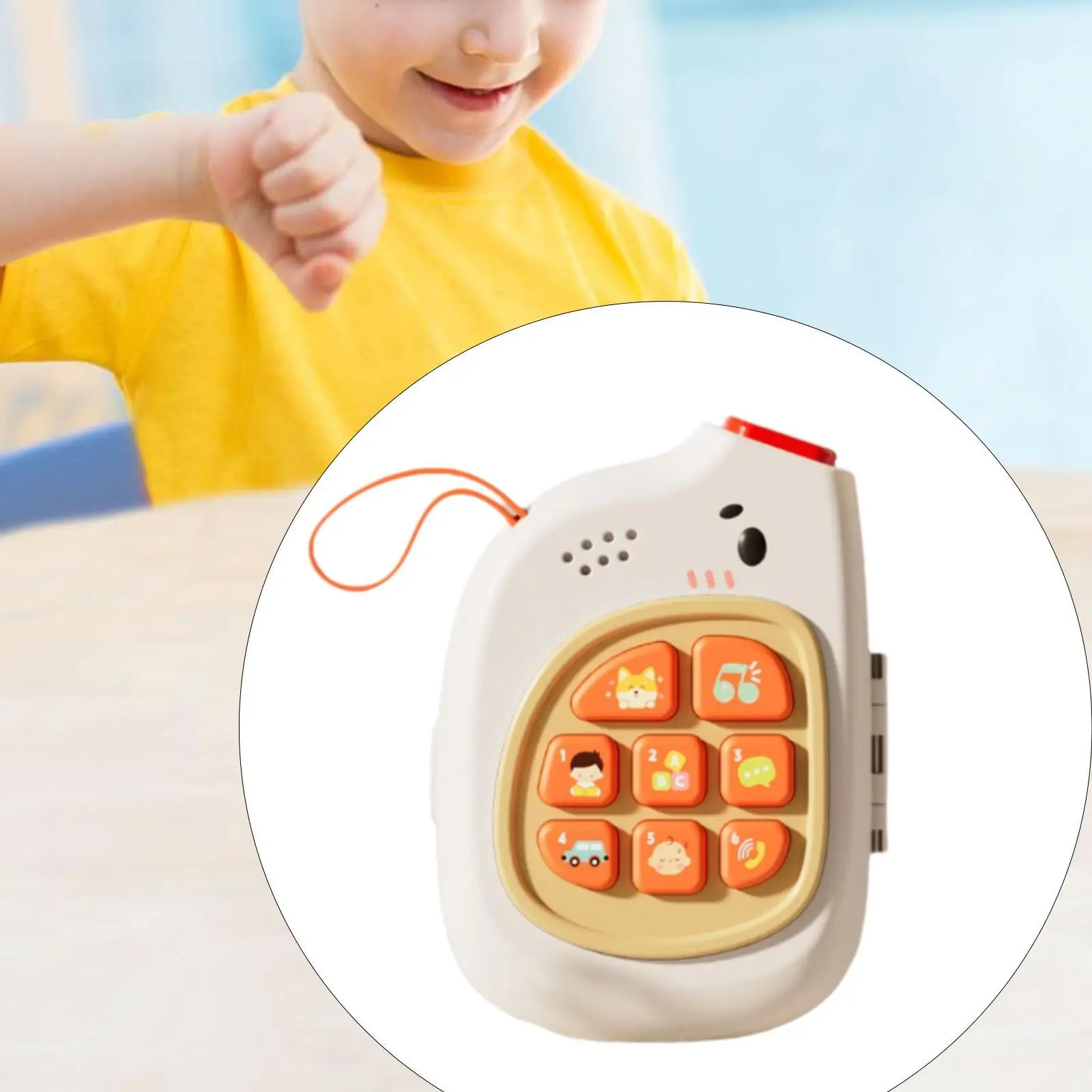 

Children Simulation Music Phone Toy Toddlers Puzzle Game Sensory Toys Baby
