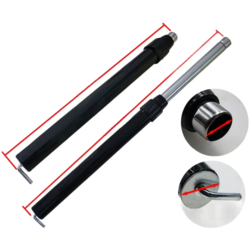 Floor Fan Base Rod Electric Adjustable Height Support Tube Plastic Chassis for Standing Fans 42cm 63cm Compatible