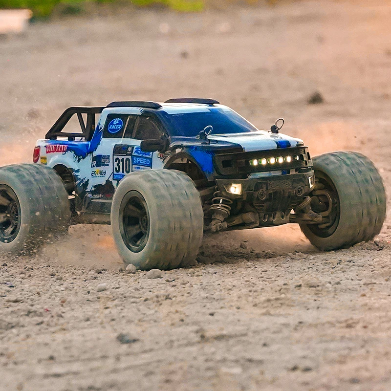 

JiKeFun 1/18 RC автомобиль 2,4G автомобиль с дистанционным управлением 28 км/ч высокоскоростной 4WD внедорожный электрический альпинистский гусеничный игрушки для детей