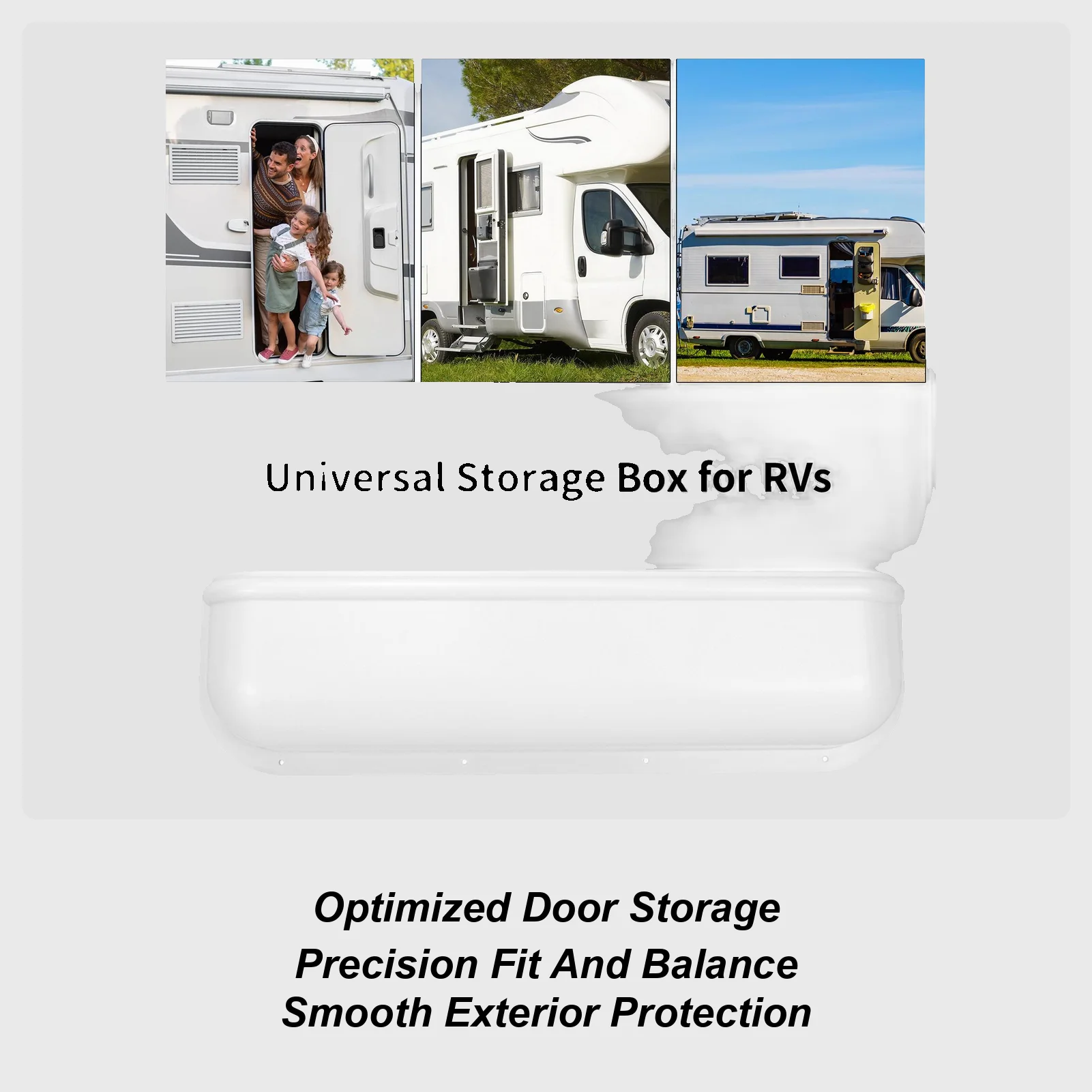 

RV Camping Storage Box Multifunctional Automotive Interior Organization Bin Car Door Side Insert Organizer Box for Trailer