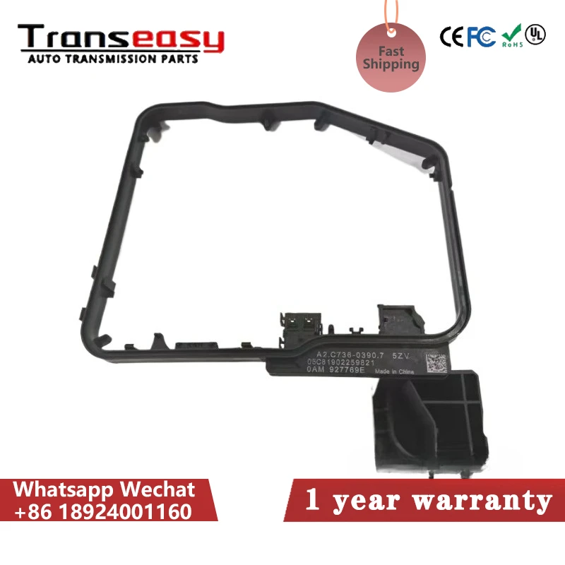 0AM927769E (Estructura) DQ200 DGS 0AM 0CW Transmisión TCU TCM solo estructura, compatible con AUDI VW SKODA