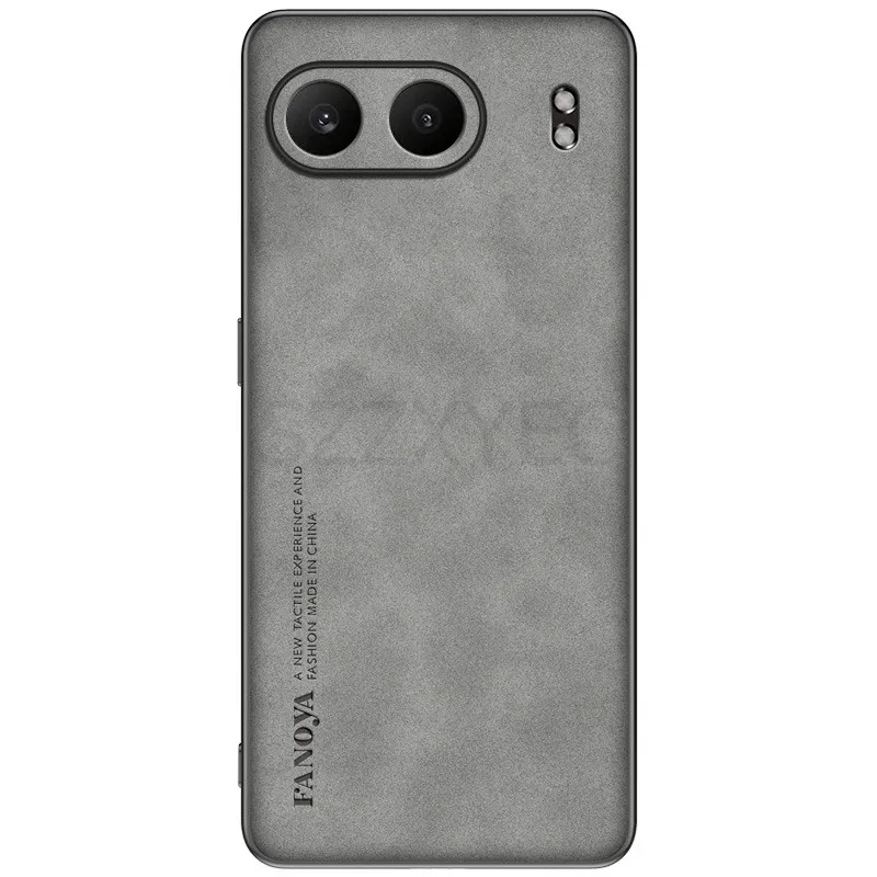 Luxury Retro Leather Skin Feel Case For OnePlus Nord 4 Nord4 5G Shockproof Matte Silicone Soft Case Cover