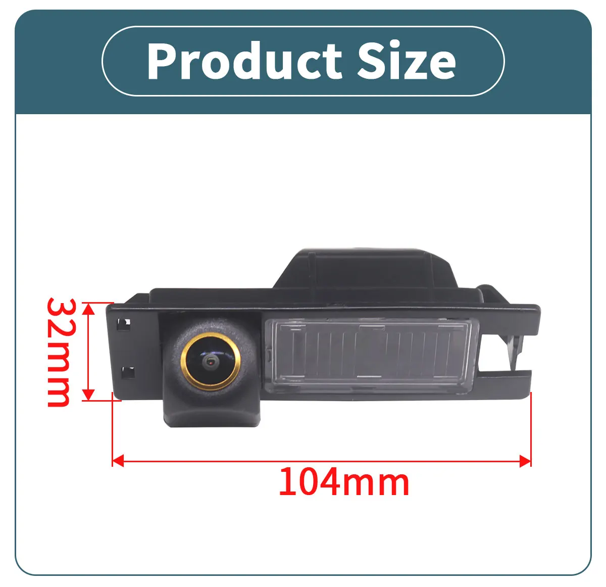 AHD Dynamic Traject 170 ° Auto-Rückfahrkamera für Opel Astra H J Corsa D Meriva A Vectra C Zafira Insignia – Detail 5
