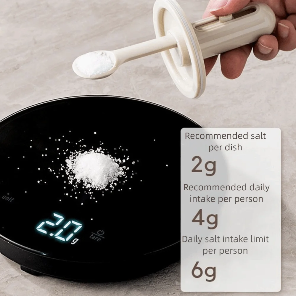 

3Pcs Sealed Glass Seasoning Bottle Moisture-Proof Household Salt Container with Retractable Spoon Leakproof Salt Storage Box