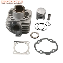 Scooter Cylinder Block Kit For Peugeot Speedake 50 Speedfight 1 2 Splinter Squab TKR Trekker Vivacity Zenith 50cc 2T Ceramic