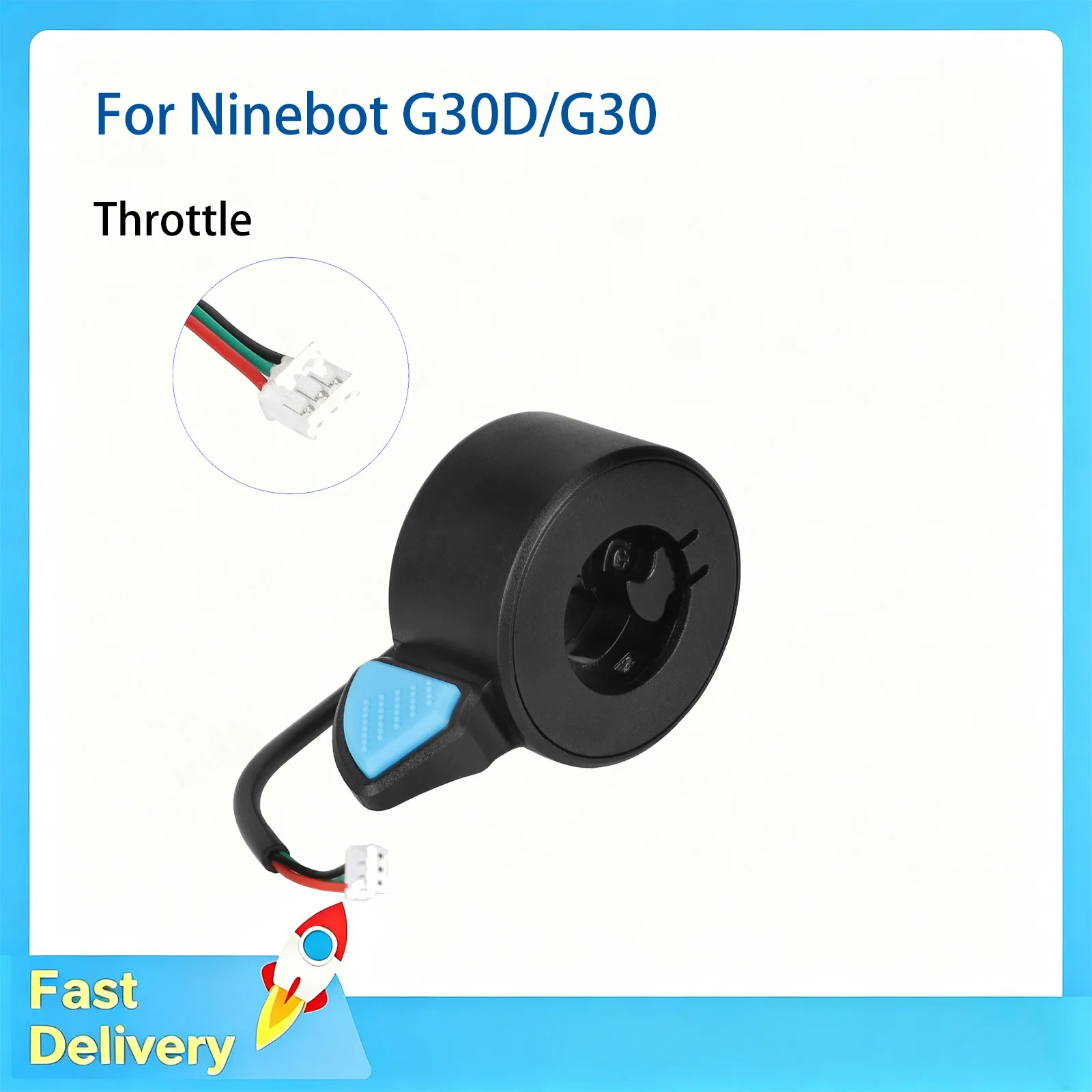 G30D Electric Scooter Throttle for Segway MAX G30D Finger Button Speed Control Parts Throttle Speed Control Speed Dial Thumb