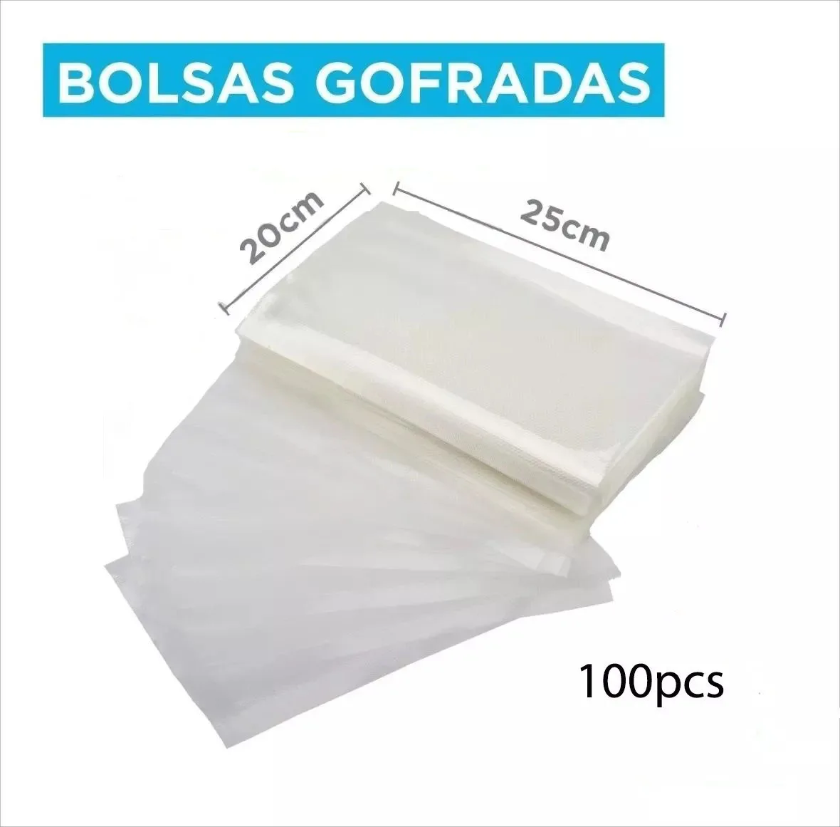 100pcs Lot BPA-Free Food Vacuum Plastic Sealing Bags Food Preservation Sealed Bag Household Vacuum Sealer Bag