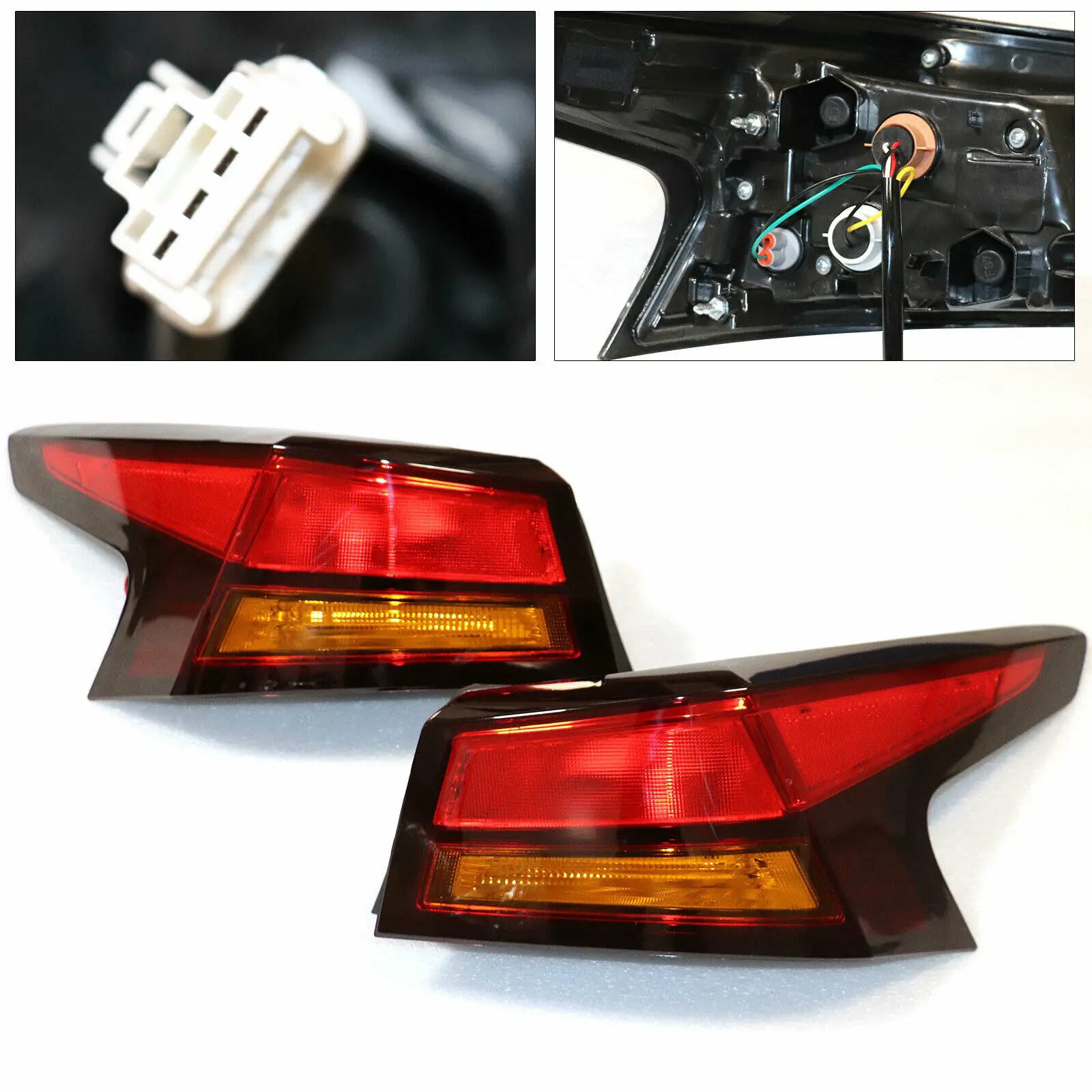 

Rear Outer Tail Lights Brake Stop Lamps For 2019-2020 Nissan Altima Left & Right