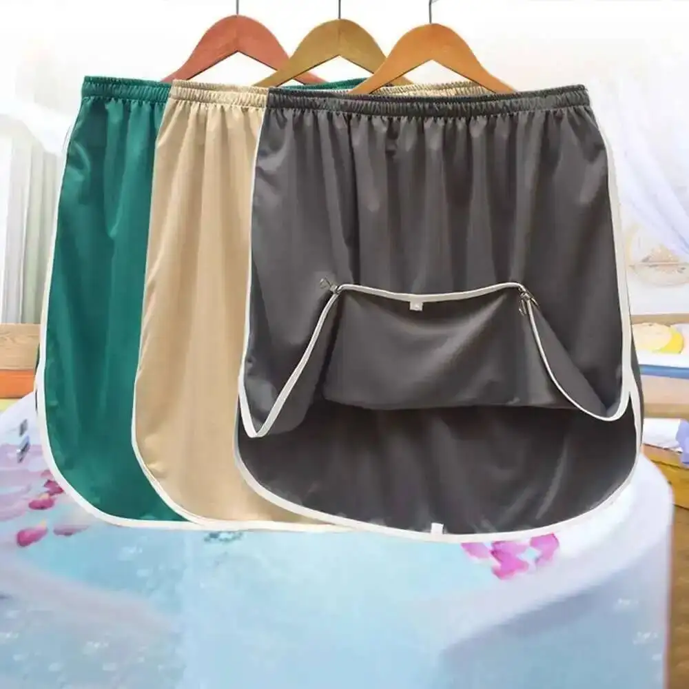 

Summer Spring Men's Skirt Shorts Underwears Male Plus Size Casual Sleeping Shorts Apro Pants