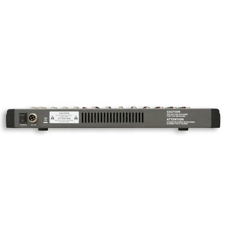 MX99-8i Mixer audio professionale Console di missaggio a 8 canali da utilizzare per DJ Stage
