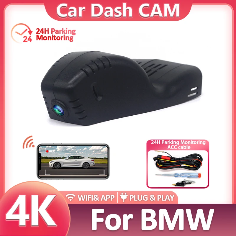 

4K HD 2160P Plug and play WIFI Car DVR Video Recorder Dash Cam For BMW 330i 320d 330d G20 G21 X5 i4 40i 30d 40d G05 X7 G07 840i