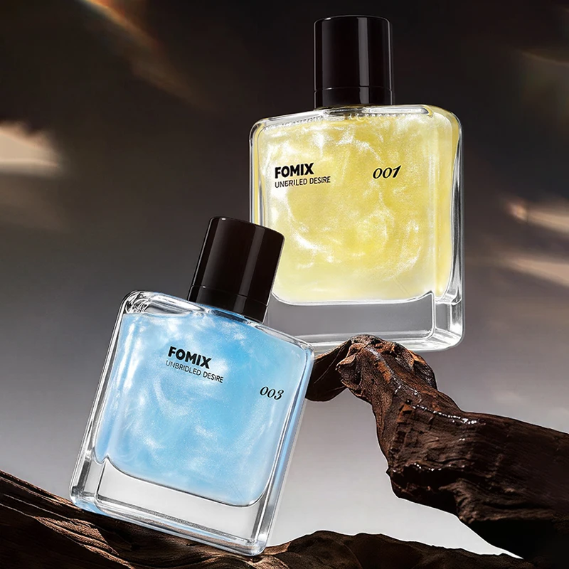 

FOMIX 003 Men Perfume Long Lasting 72H Fresh Aquatic Eau De Toilette 50ml Celebrity Style Unbridled Desire For Date Daily