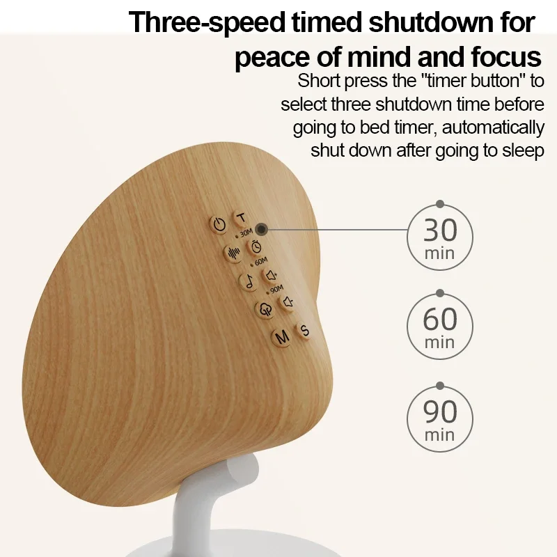 New Rechargeable Bluetooth Speaker White Noise Sound Machine Best Gift for Baby Portable Wireless Boombox Caixa De Som MC330