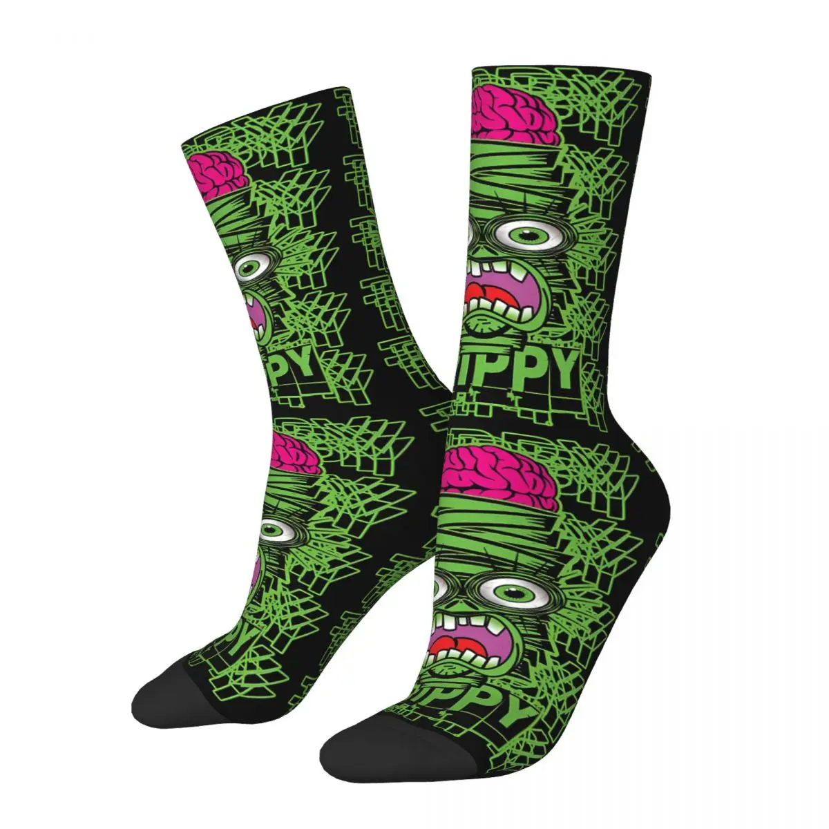 Trippy Mummy Kawaii Socks Gym Cartoon Pattern Socks