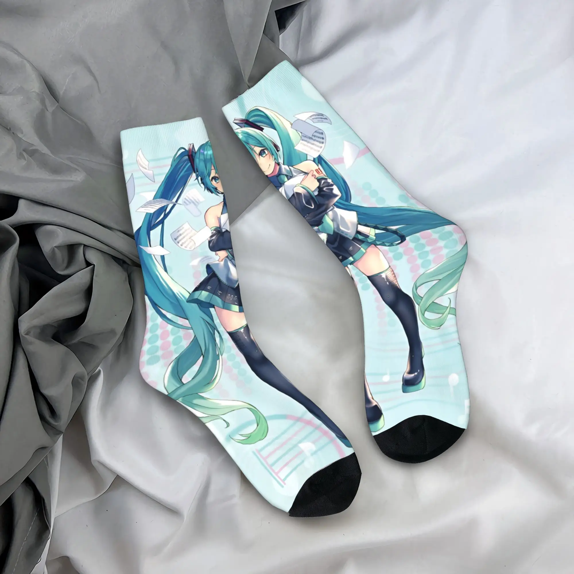 meias-personalizadas-h-hatsunes-para-homens-unissex-divertidas-com-tema-de-musica-e-animes-para-primavera-verao-outono-e-inverno