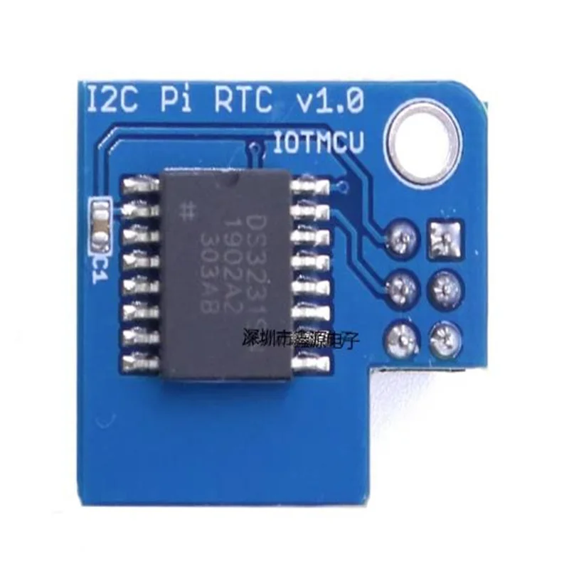 I2C DS3231 Pi RTC ราสเบอรี่พายนาฬิกาแบบเรียลไทม์โมดูลหน่วยความจำ rtcmemory