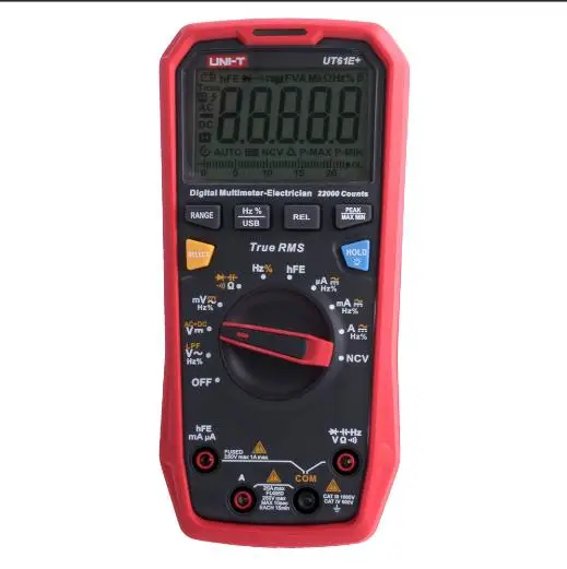 High Quality     UT61E + Digital Multimeter True RMS AC/DC Voltage Current Resistance Capacitance Tester