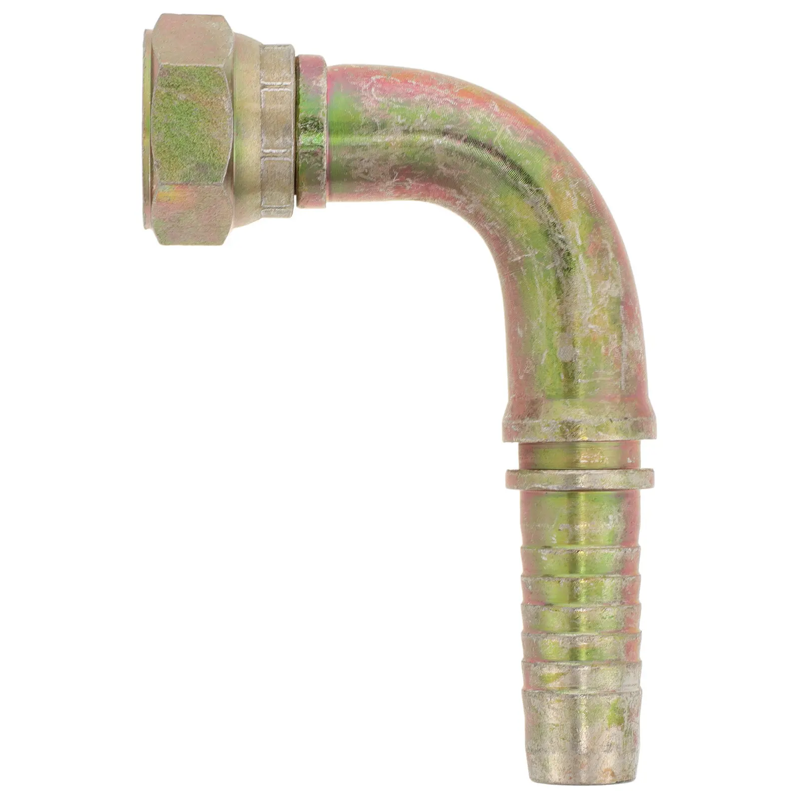 Oil Line Connector High Pressure Hose Transition Joint Curved Nozzle Design for Complex Working Conditions Line Quick Connect