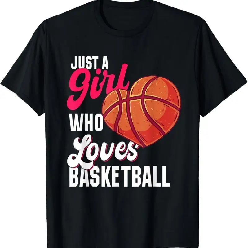 

Детская футболка Just A Girl Who Loves Basketball для девочек