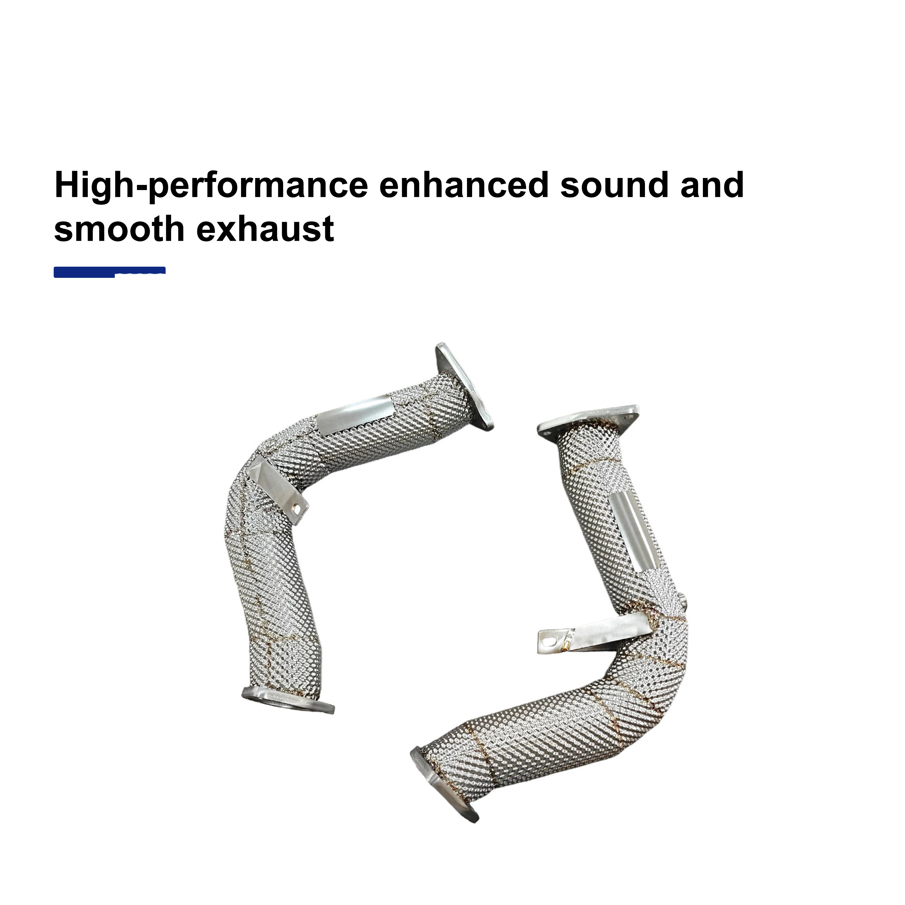 Hochleistungs-Auspuffrohr für Audi A6 A7 C7 3.0T Downpipe mit Katalysator Hochleistungs-SUS304 Auto-Zubehör – Detail 6