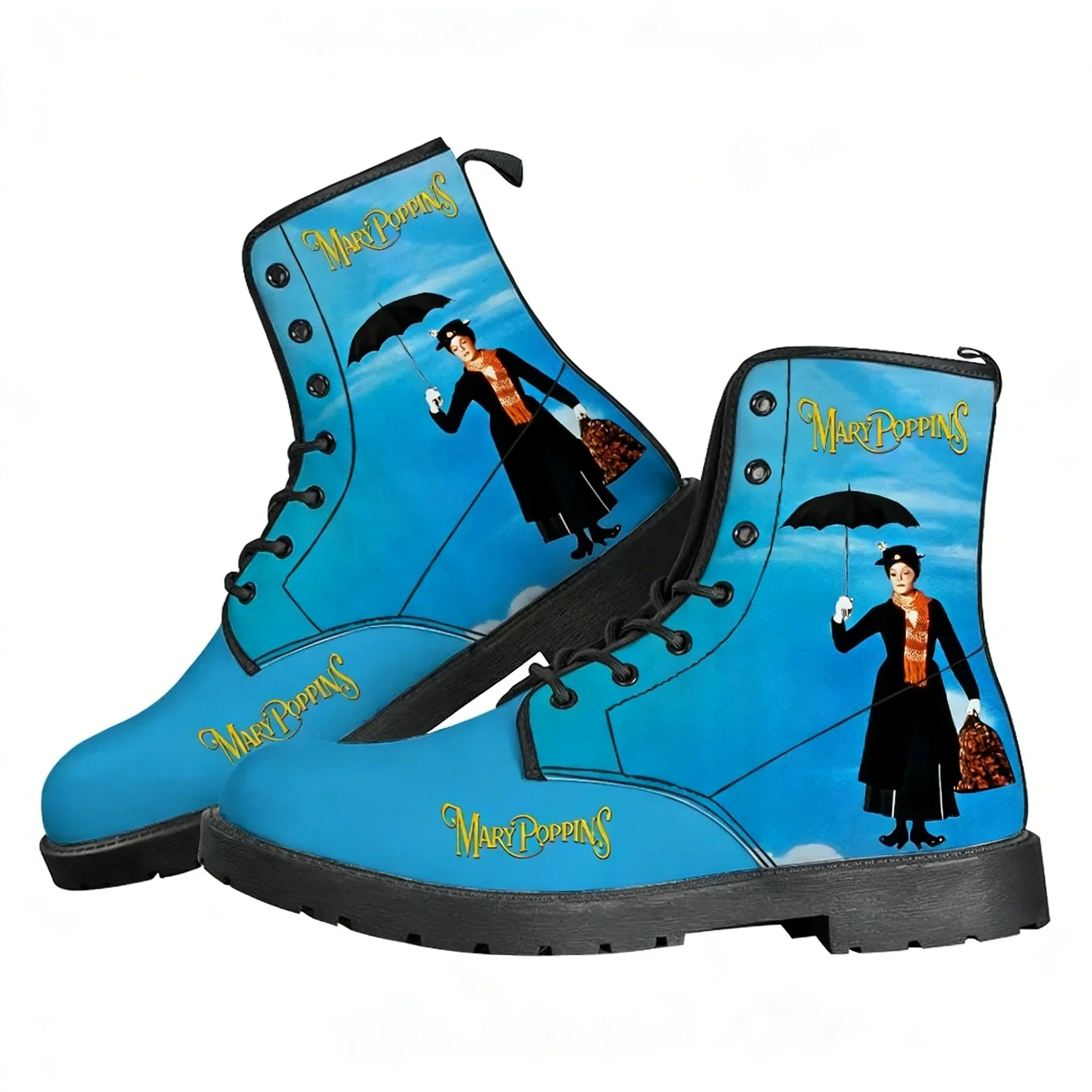 

Ботинки Mary Poppins для мужчин, женщин и подростков, повседневные ботинки для улицы, высококачественные, легкие, модные, с индивидуальным дизайном, обувь на заказ.