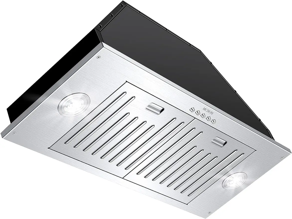 

MCBON Range Hood Insert 30 Inch, 700 CFM Range Hood Insert, Ducted/Ductless Convertible Insert Range Hood, Vent Hood Insert,