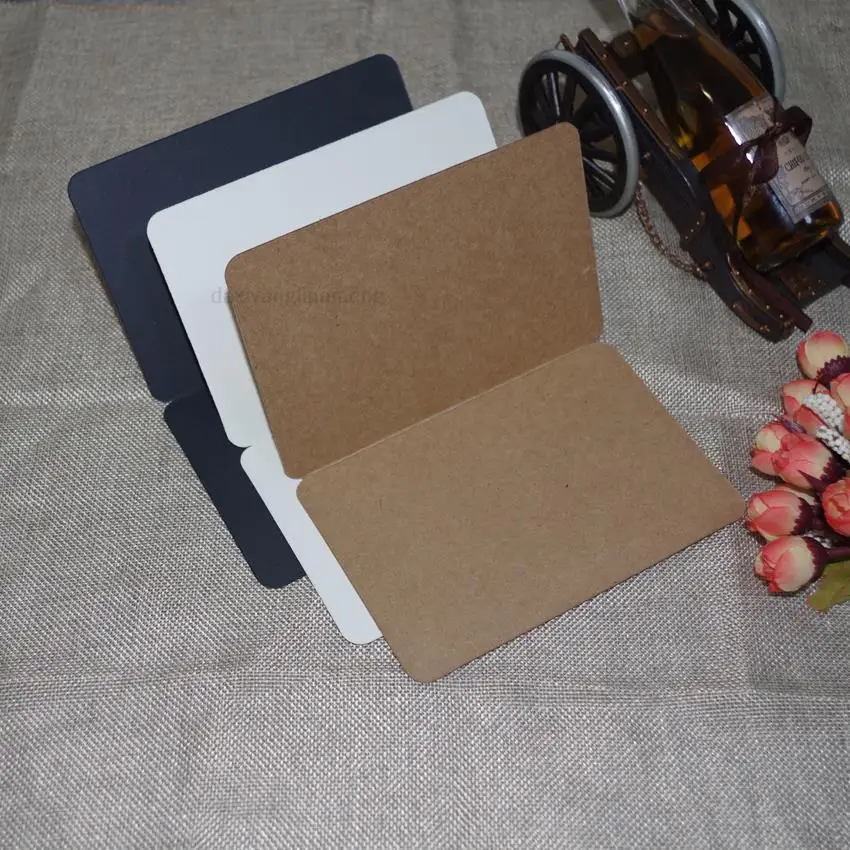 50pcs in/ A6 size 10x15cm/20x15cm foldable colorful paper,nostalgic retro style, DIY word card, memorial greeting cards