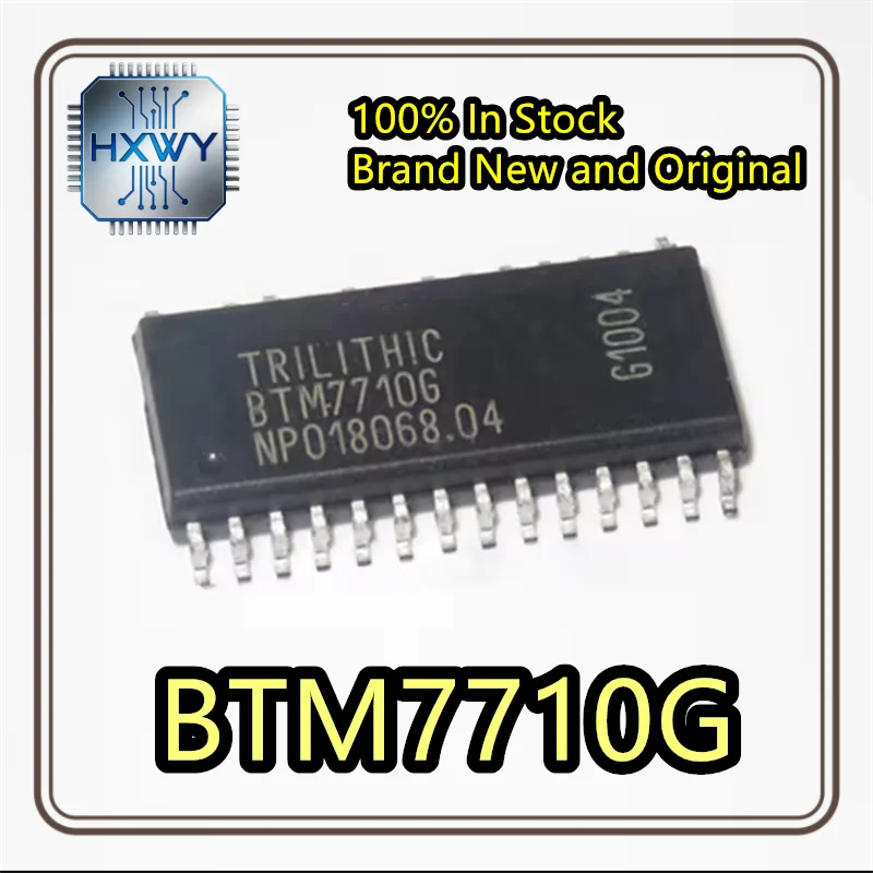 (3/10 pcs)   BTM7710G   SOP28 package   IC chip   Brand new electronics   Integrated circuit   Stock running low
