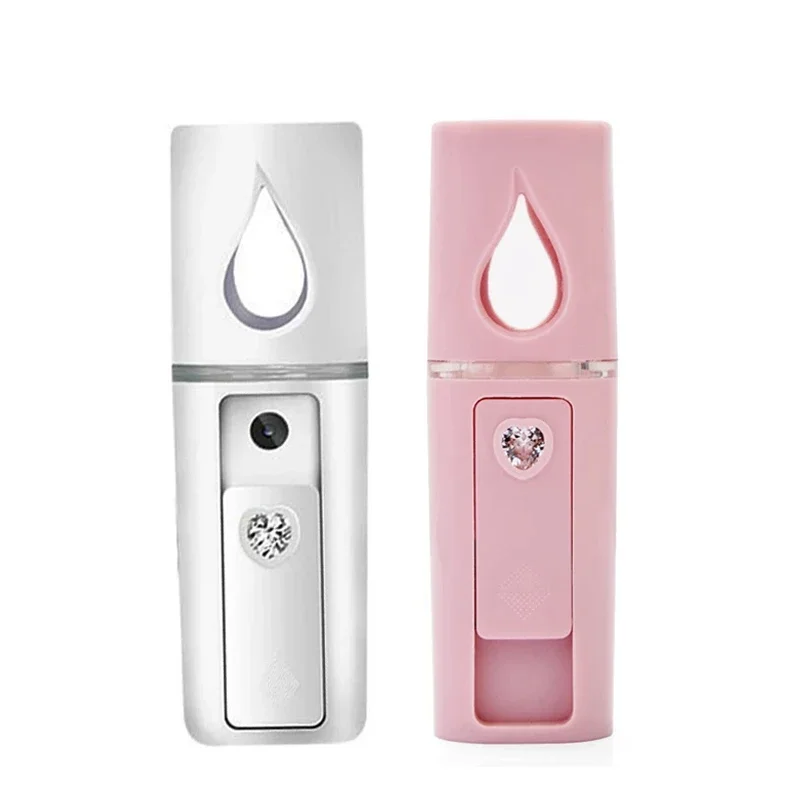 1pcs Portable Hydrating Sprayer Spray Apparatus Humidifier Rechargeable Nano Spray Hydrating Apparatus Cold Spray Apparatus