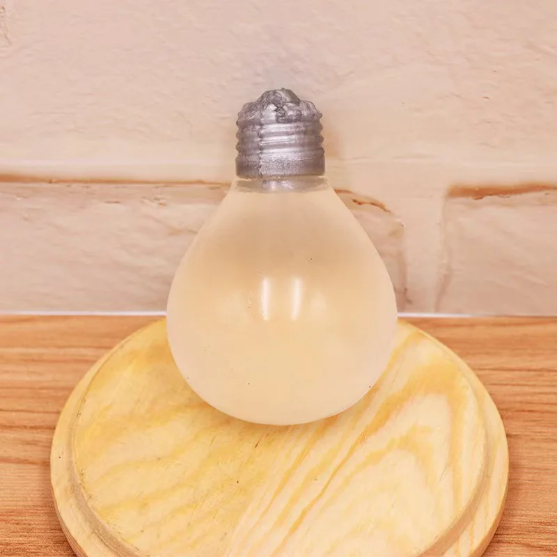 Squishy Light Bulb Maltose Luminous Squeeze Toy Slow Rebound Sensory Fidget for Anxiety Relief Funny Decompression Gift Novelty