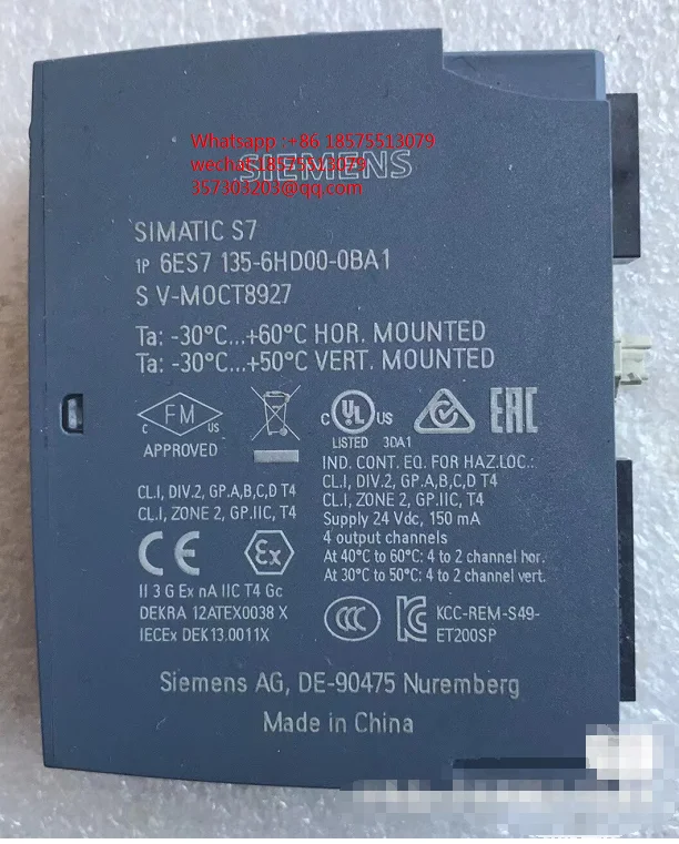 

FOR 6ES7135-6HD00-0BA1 Original Module 1 PIECE