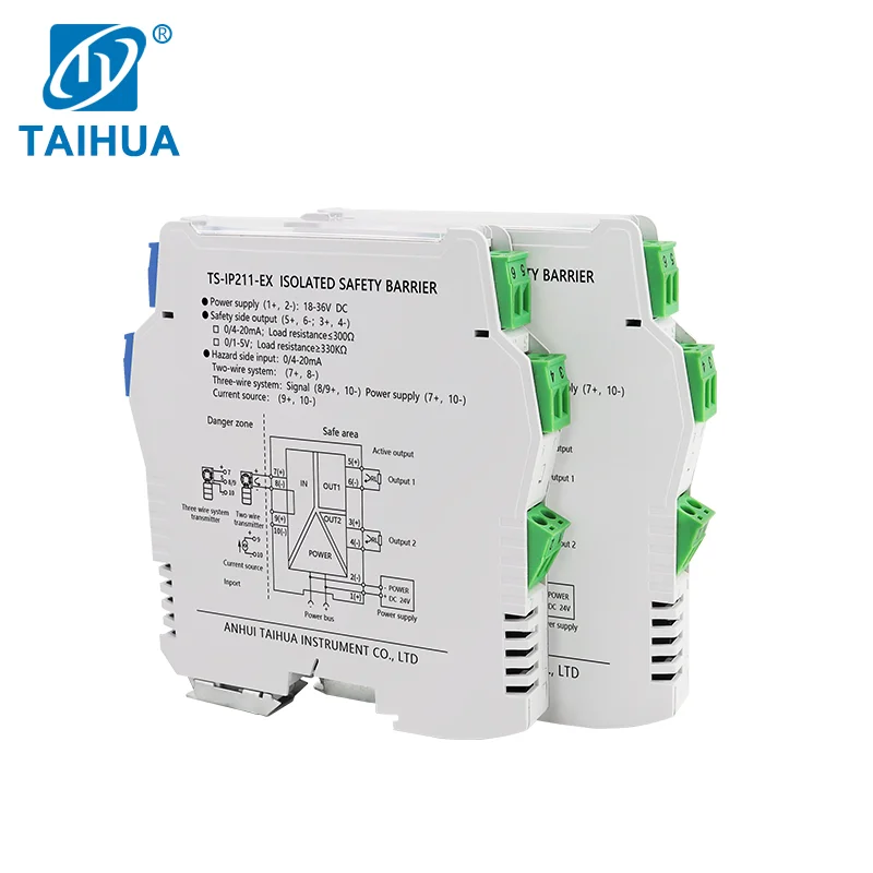 Mengalihkan Input Output Transistor Isolasi Tahan Ledakan Penghalang Keamanan Input Sisi Berbahaya